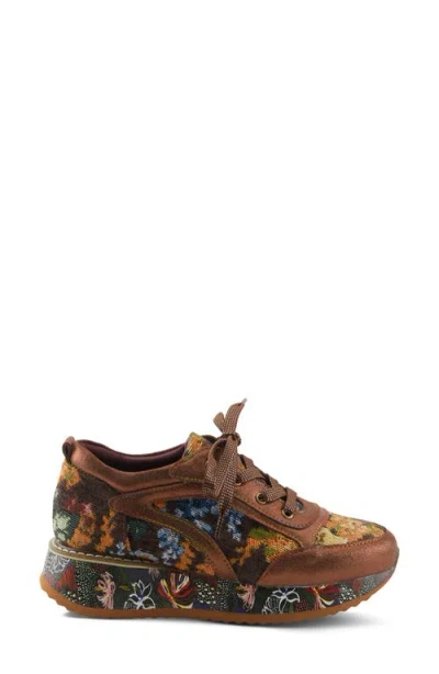 L'artiste By Spring Step Invidia Platform Sneaker In Multi