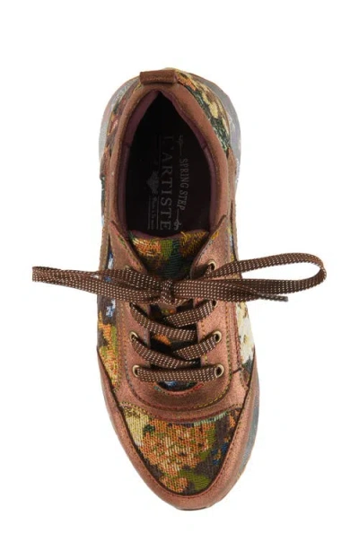 L'artiste By Spring Step Invidia Platform Sneaker In Multi