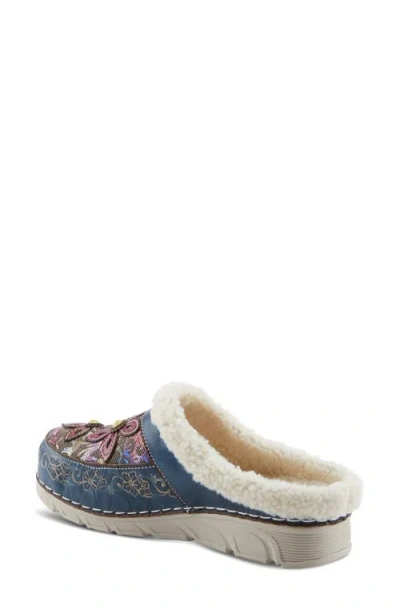 L'artiste By Spring Step Honestela Clog In Blue