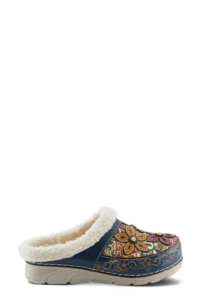 L'artiste By Spring Step Honestela Clog In Blue