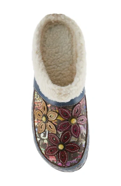 L'artiste By Spring Step Honestela Clog In Blue