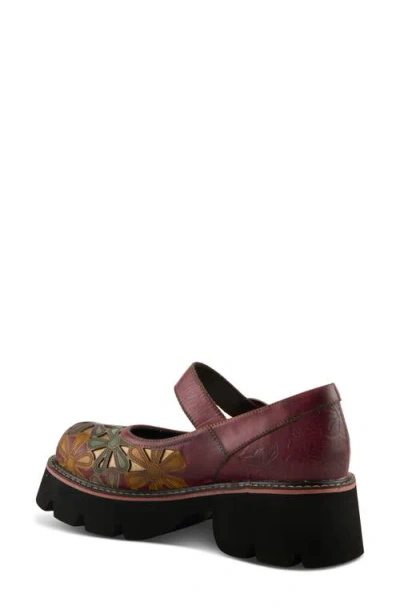 L'artiste By Spring Step Busybee Platform Mary Jane Shoe In Multi
