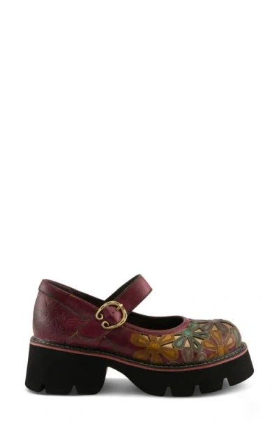 L'artiste By Spring Step Busybee Platform Mary Jane Shoe In Multi