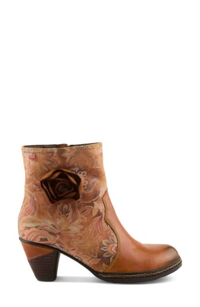 L'artiste By Spring Step Naima Bootie In Brown
