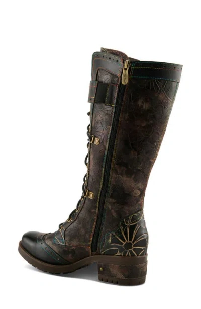 L'artiste By Spring Step Kisha Fall Knee High Boot In Multi