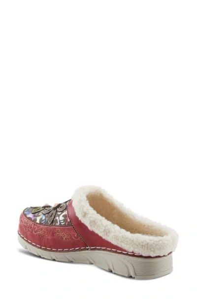 L'artiste By Spring Step Honestela Clog In Red