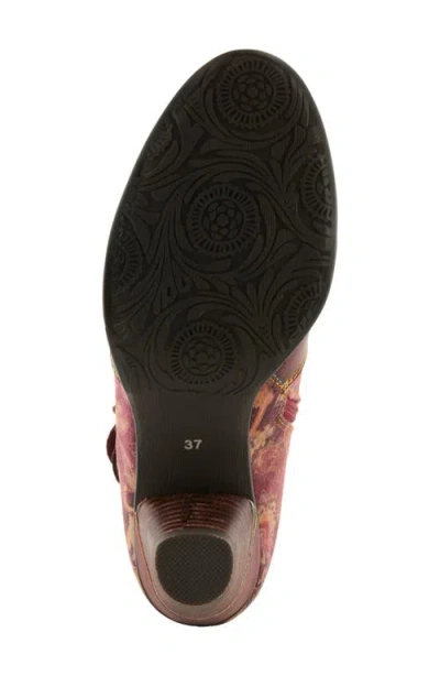 L'artiste By Spring Step Naima Bootie In Burgundy