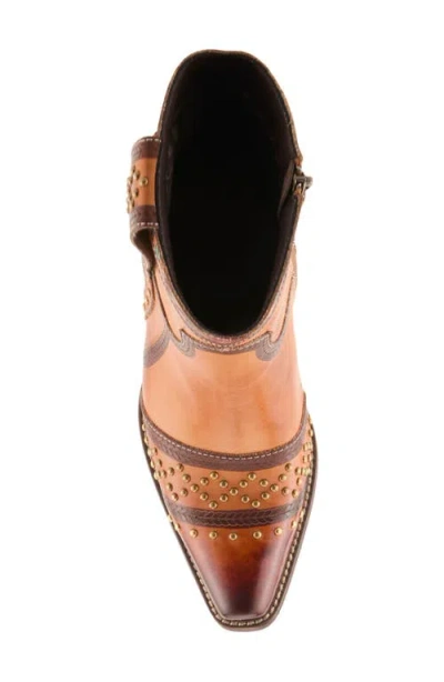 L'artiste By Spring Step Saddleup Western Boot In Brown