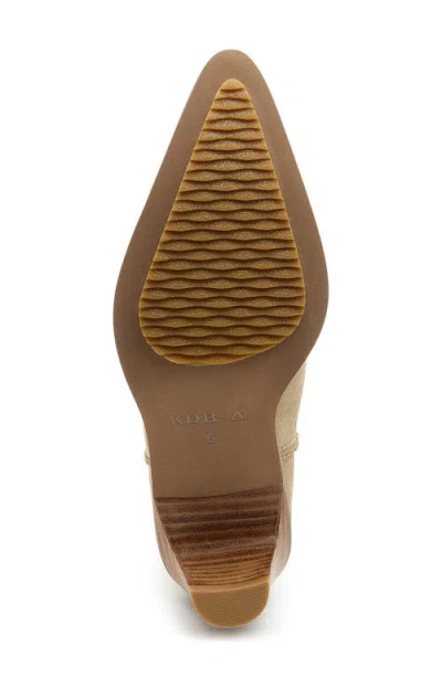 Kelsi Dagger Brooklyn Matty Western Ankle Boots In Brown