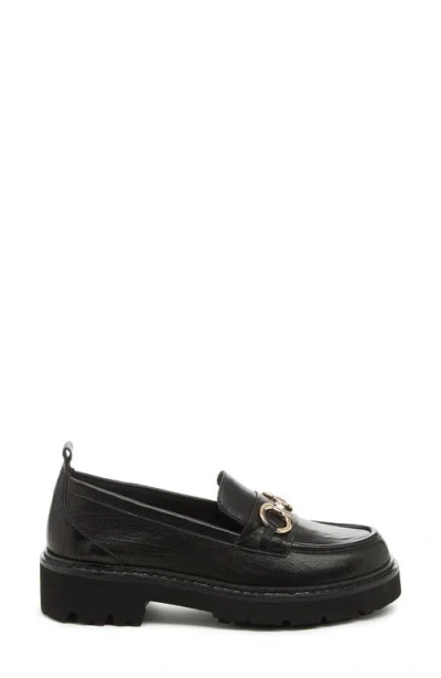 Kelsi Dagger Brooklyn Jemmie Platform Bit Loafer In Black