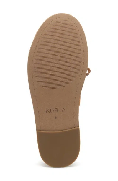 Kelsi Dagger Brooklyn Huggy Faux Shearling Lined Slipper In Brown