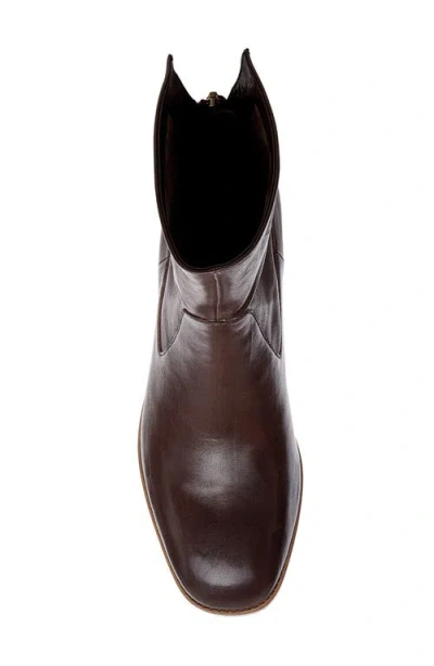 Kelsi Dagger Brooklyn Island Block Heel Bootie In Brown