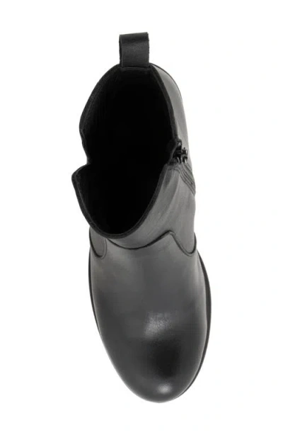 Bueno Laura Platform Wedge Bootie In Black