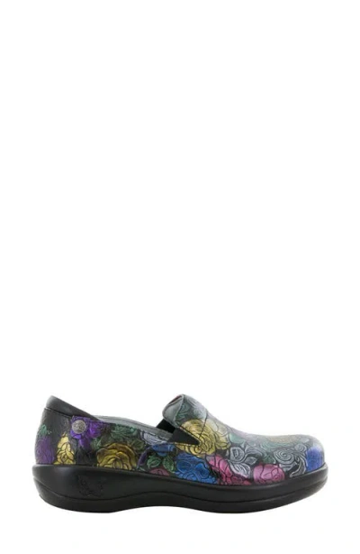 Alegria By Pg Lite Keli Embossed Clog Loafer In Multi