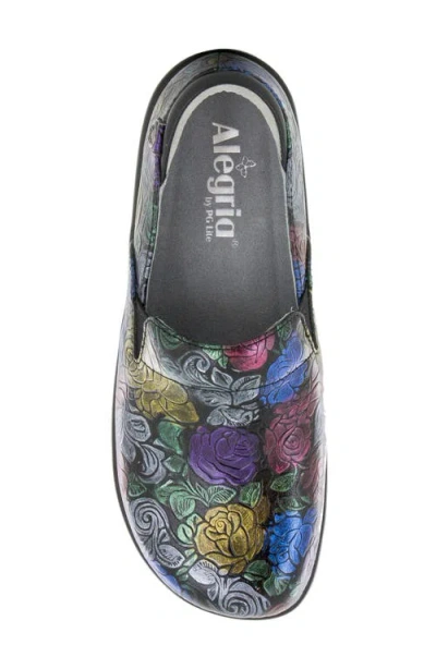 Alegria By Pg Lite Keli Embossed Clog Loafer In Multi