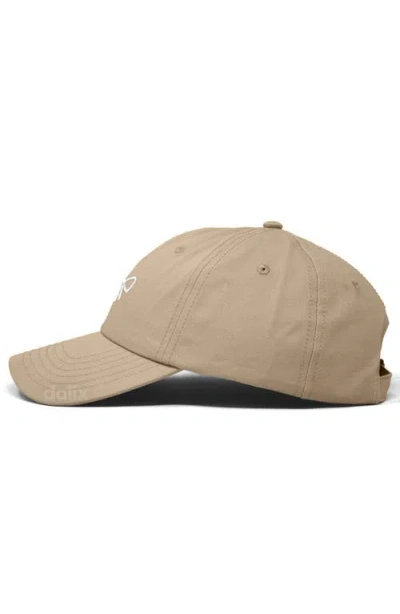 Dalix Bow Dad Cap In Brown