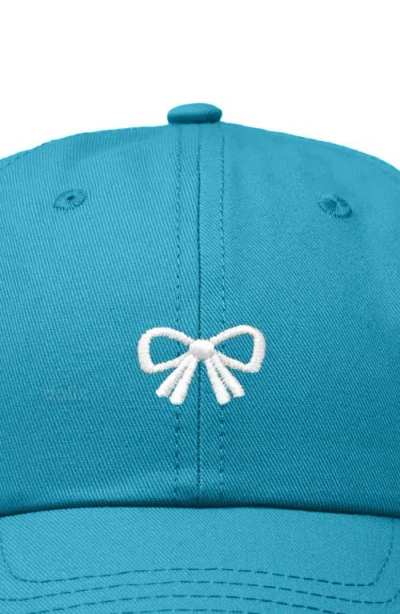 Dalix Bow Dad Cap In Blue