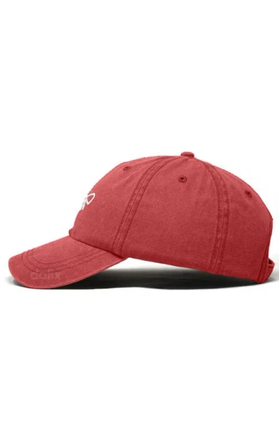 Dalix Bow Dad Cap In Red