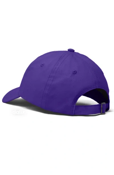 Dalix Bow Dad Cap In Purple