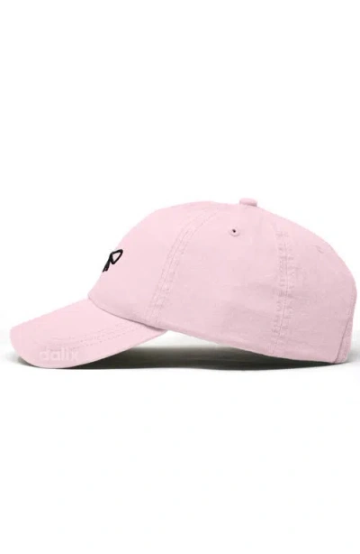 Dalix Bow Dad Cap In Pink