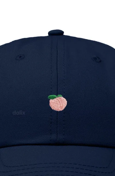 Dalix Lil Peach Dad Cap In Blue
