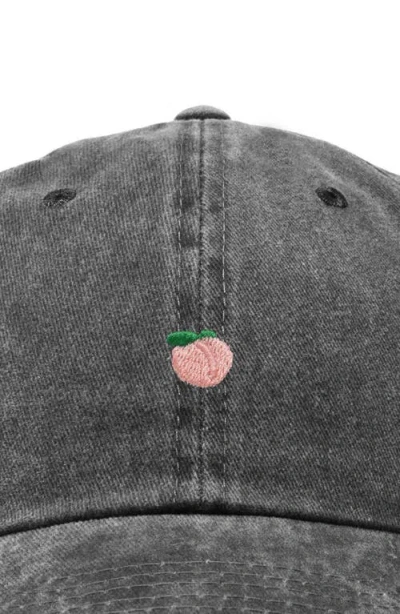 Dalix Lil Peach Dad Cap In Black