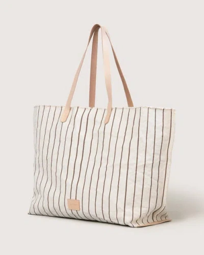 Graf & Lantz Graf Lantz Hana Canvas Boat Bag In White