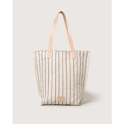 Graf & Lantz Graf Lantz Hana Canvas Tote In White