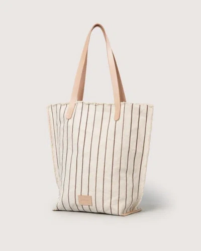 Graf & Lantz Graf Lantz Hana Canvas Tote In White