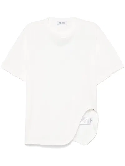 Attico Oversized T Shirt In White