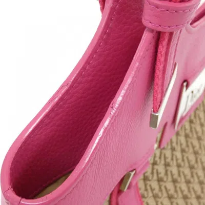 Pre-owned Dior Christian  Beige Pink Canvas Shoulder Bag ()