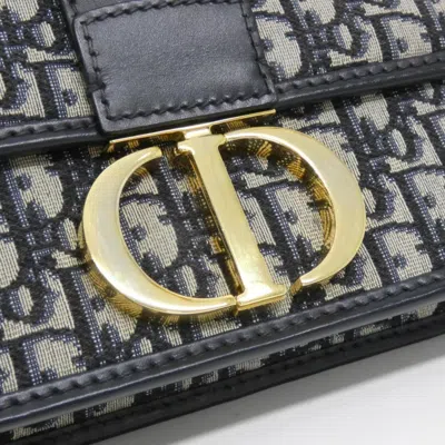Pre-owned Dior Christian  Blue Canvas Shoulder Bag ()