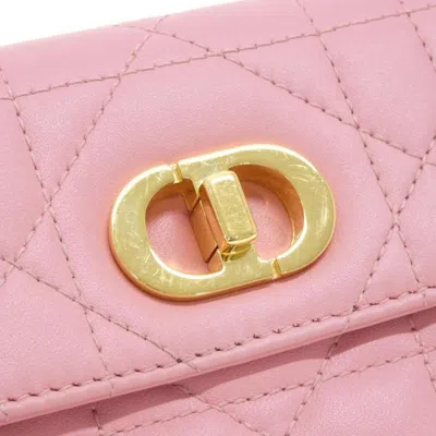 Pre-owned Dior Christian  Pink Leather Shoulder Bag ()