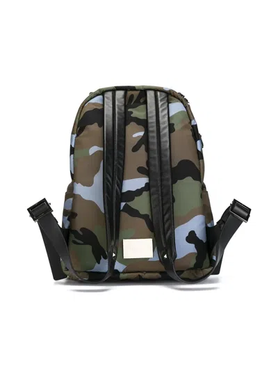 Valentino 'rockstud' Backpack In Neutral