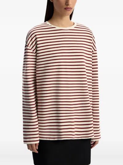 条纹长袖T恤