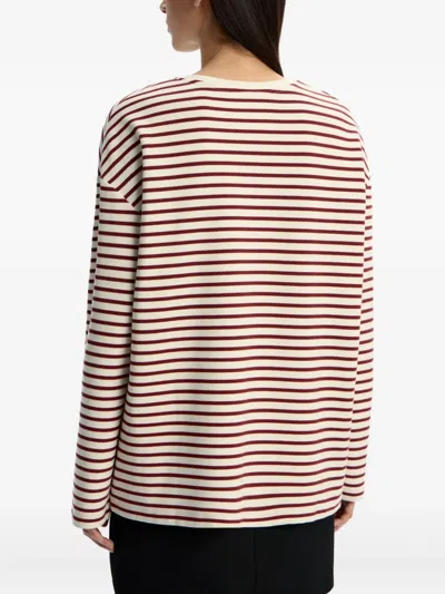 条纹长袖T恤
