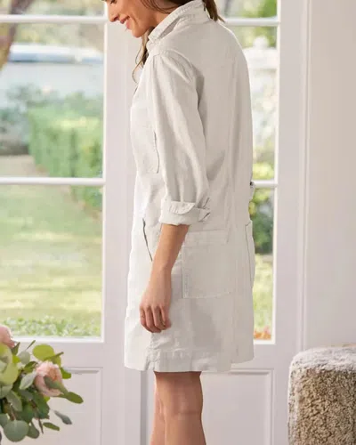 Frank And Eileen Southern Playsuit Dress In White
