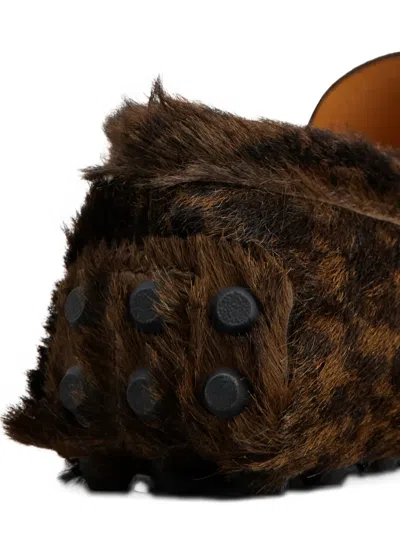 Tod's Moccasin "gommino Macro" In Black