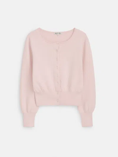 Alex Mill Louisa Cardigan In Cotton Cashmere In Brown