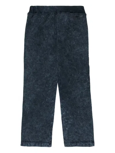 Dsquared2 Bleached-effect Trousers In Blue