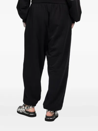 Freedér Logo-patch Sweatpants In Black