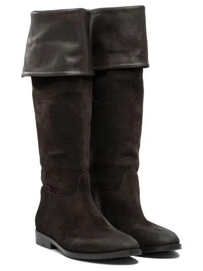 Strategia Brown Rubber Boots