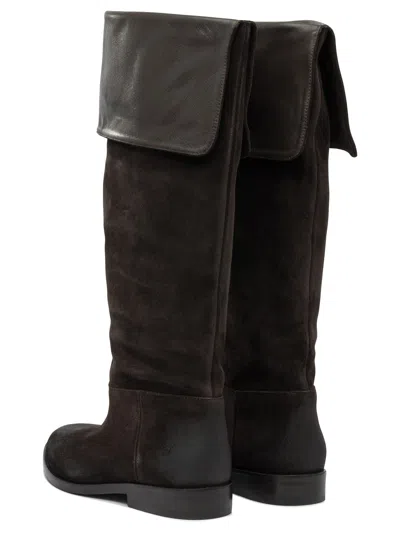 Strategia Brown Rubber Boots