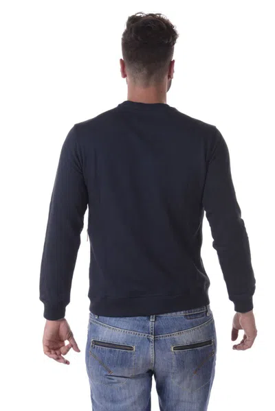 Armani Jeans Sweatshirt Hoodie In Blue