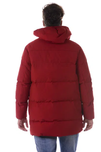 Armani Jeans Jacket In Red