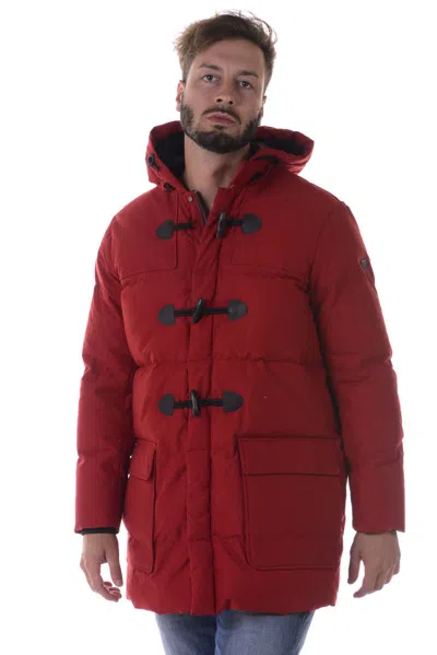 Armani Jeans Jacket In Red