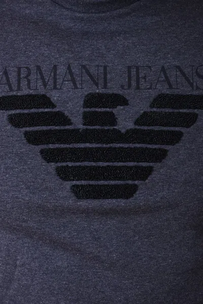 Armani Jeans Sweatshirt Hoodie In Gray