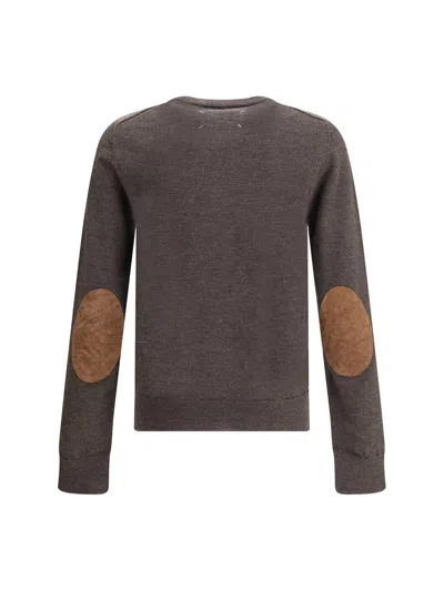 Maison Margiela Wool Sweater In Gray