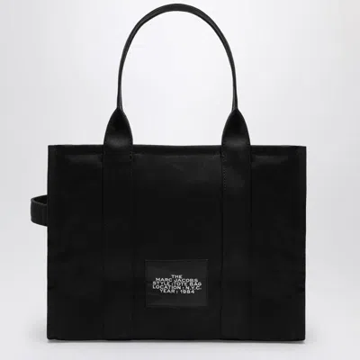 Marc Jacobs Canvas Large Tote Bag In Black