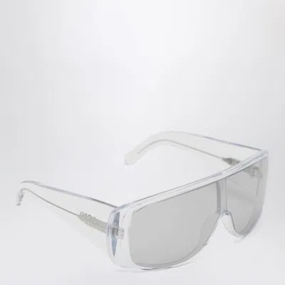 Retrosuperfuture X Mm6 Maison Margiela Geometric Frame Sunglasses In Gray